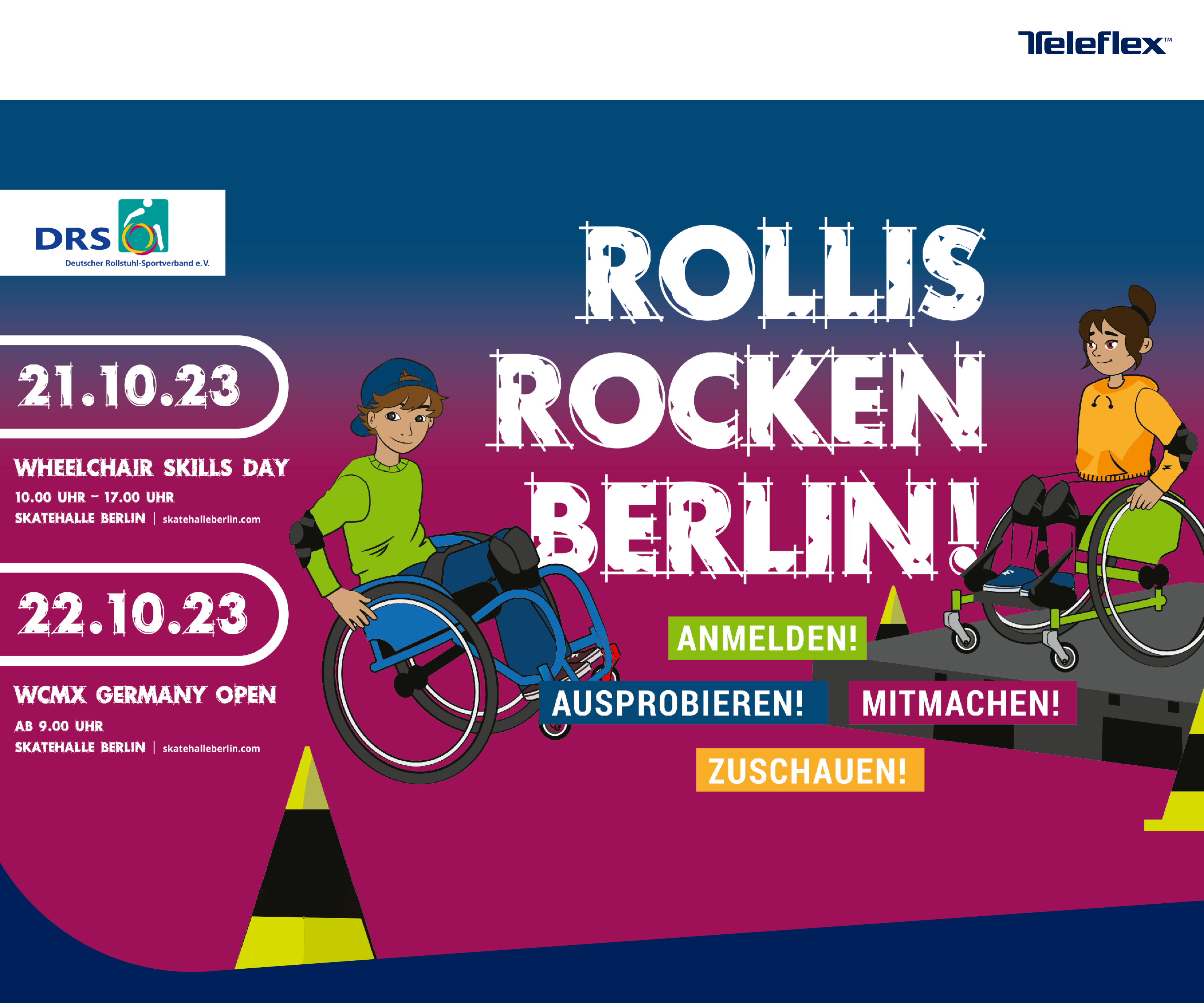 Der Wheelchair Skills Day kommt nach Berlin!