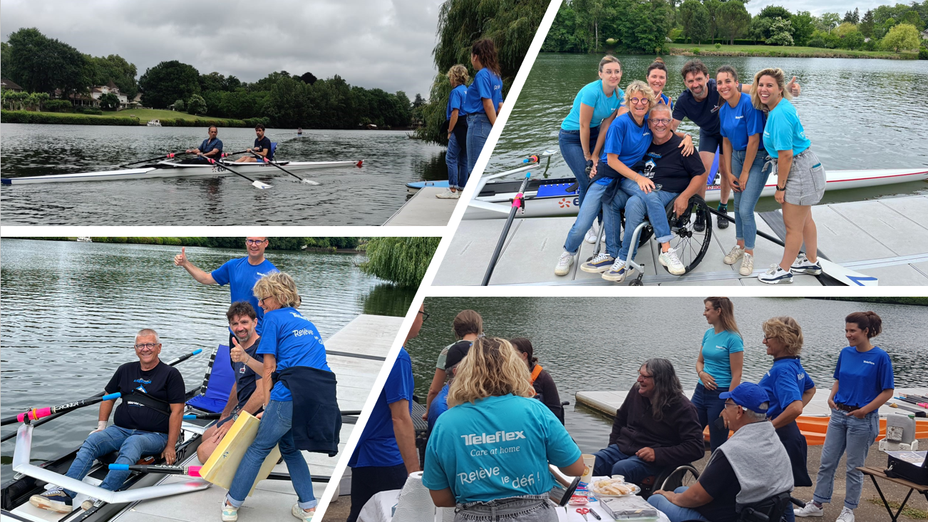 Rowing intro day in partnership with the association “Roule Ta Vie”