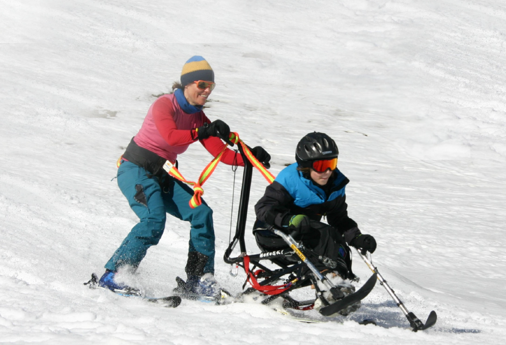 Mono ski course Ladurns 2023